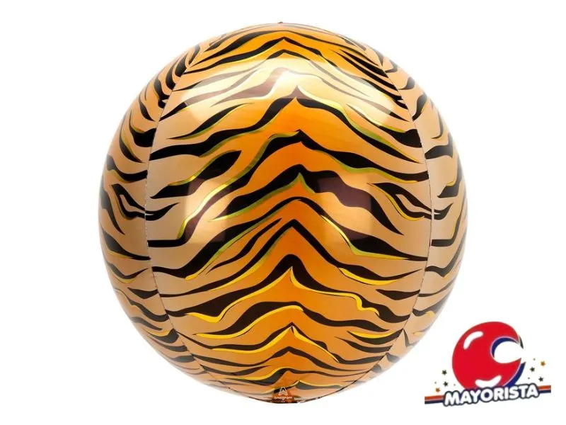 [2291] GLOBO MYLAR 18 REDONDO TIGRE 45CM (YQ-20057) ERIK