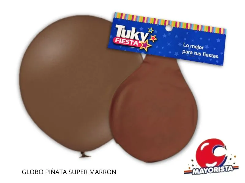 GLOBO PINATA SUPER MARRON - TUKY