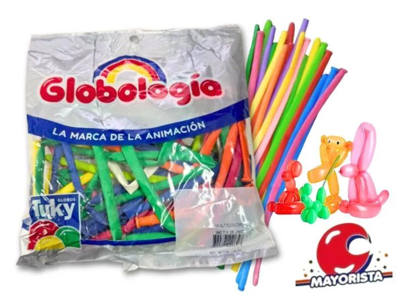 GLOBOLOGIA X 50 MULTICOLOR 260T - TUKY