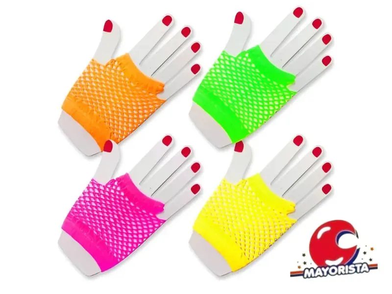 GUANTES RED CORTOS FLUO (ILC-Y231/YJ0619) YJ IMPORT