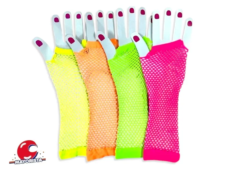 GUANTES RED LARGOS FLUO (ILC-Y230/YJ0620) YJ IMPORT