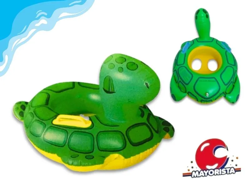 INFLABLE BOTE PASAPIE TORTUGA 65CM (NS370657) SHIPY