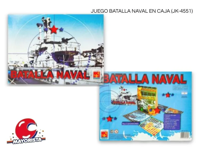 [7798130320640] JUEGO BATALLA NAVAL EN CAJA (JK-4551) MAGIKA