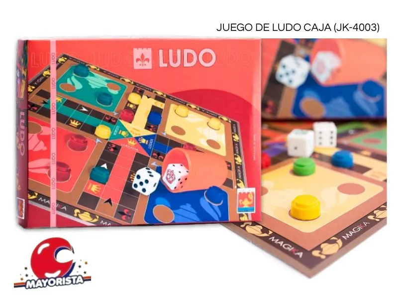 [7798130320244] JUEGO DE LUDO CAJA (JK-4003) MAGIKA
