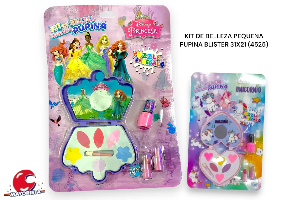 [7546329865423] KIT DE BELLEZA PEQUENA PUPINA BLISTER 31X21 (4525) STILO