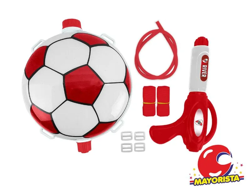 MOCHILA LANZA AGUA PELOTA RIVER (8414) KADA