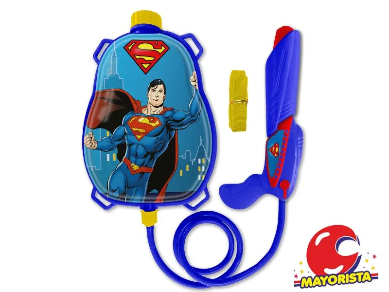 MOCHILA LANZA AGUA SUPERMAN 30X22 (8147) KADA