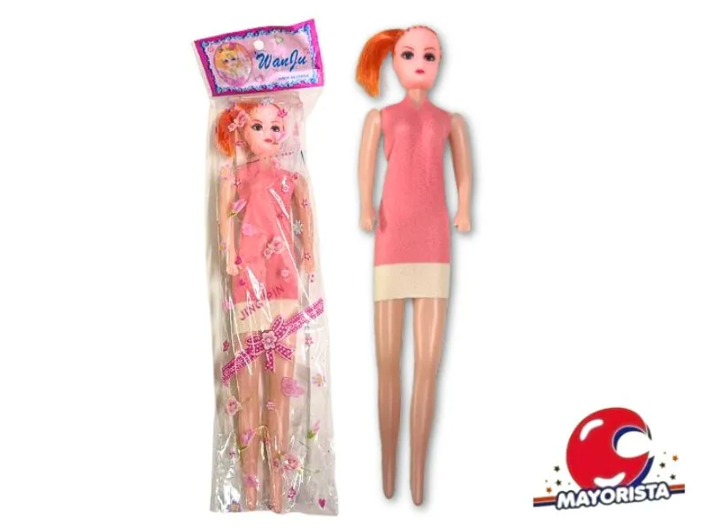 MUNECA FLACA EN BOLSA 26CM (SD242) BERKMA