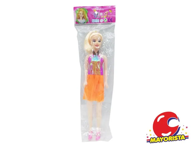 MUNECA FLACA EN BOLSA 28CM (52227) KADA