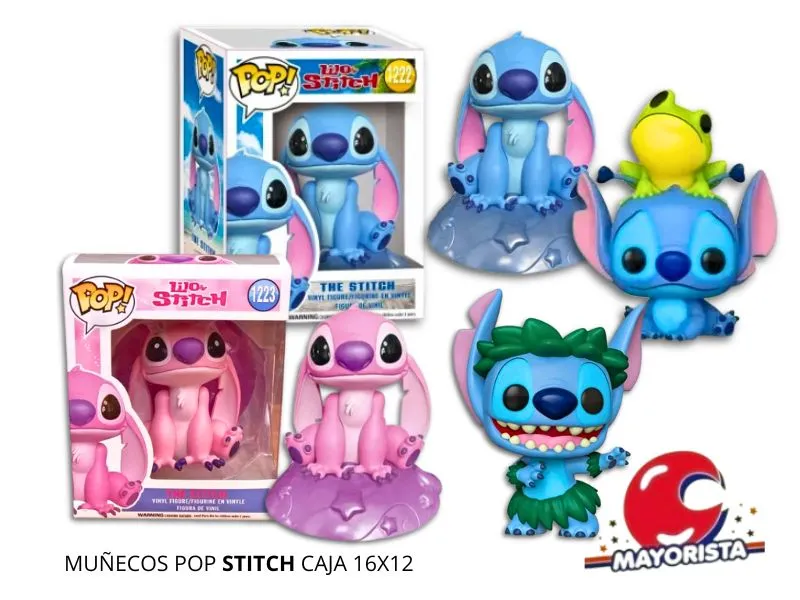 MUNECOS POP STITCH CAJA 16X12 - SOL