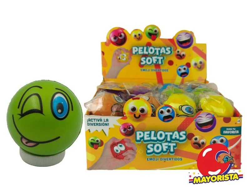 [7153077233244] PELOTA ANTIESTRES EMOJI (55244) KADA