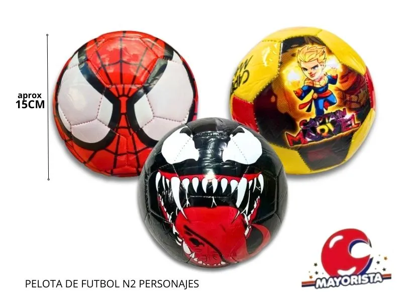 PELOTA DE FUTBOL N2 PERSONAJES (WILY)
