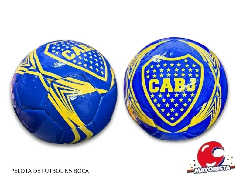 PELOTA DE FUTBOL N5 BOCA (WILY)