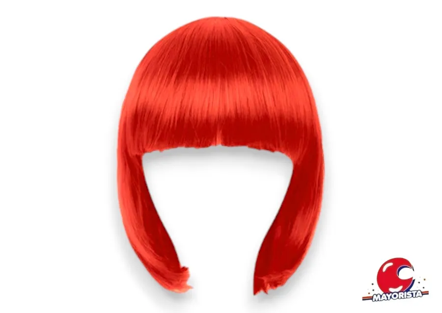 PELUCA LACIA CORTE CARRE ROJA (ILC-Y307/YJ0315/MM24-01) YJ IMPORT