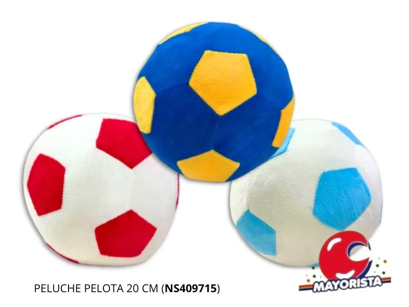 [7806464097159] PELUCHE PELOTA 20 CM (NS409715) BERKMA