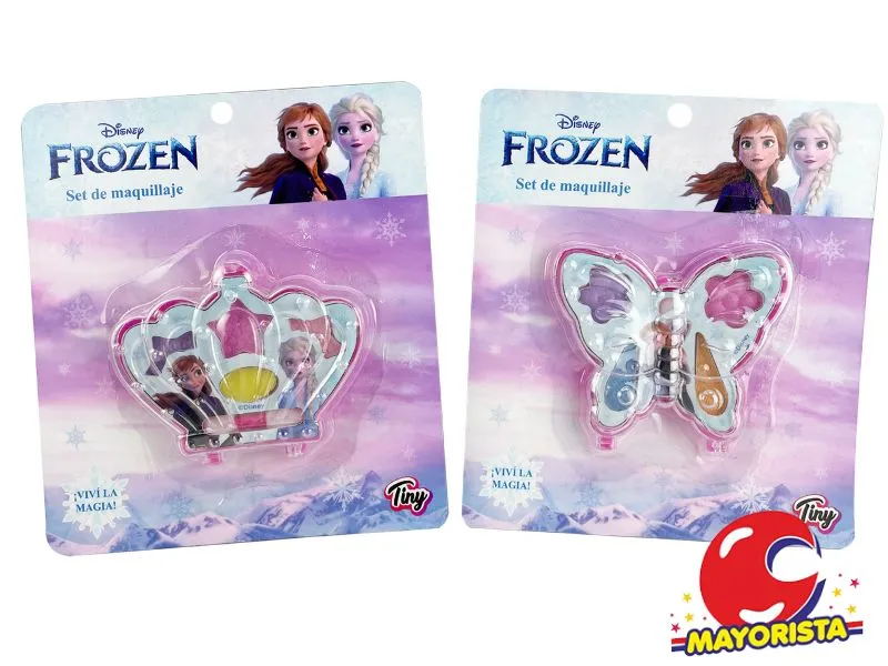 [7450077051796] PINTURITAS CORONA Y MARIPOSA FROZEN BLISTER 18X16 (3163) KADA