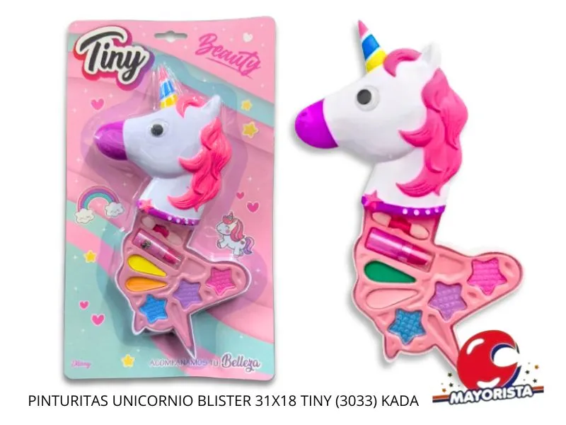 [7450077146966] PINTURITAS UNICORNIO BLISTER 31X18 TINY (3033) KADA