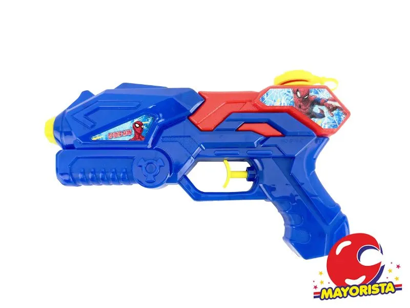 PISTOLA LANZA AGUA 22X13 SPIDERMAN EN BOLSA (8727) KADA