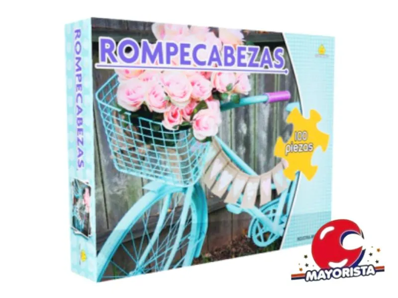 [7798114530911] ROMPECABEZAS 100 PCS BICI VINTAGE (91Y) YUYU