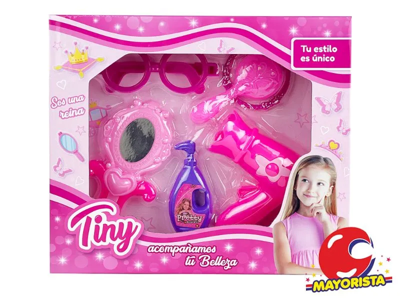 SET DE BELLEZA 6 PCS TINY CAJA 25X22 (53856) KADA