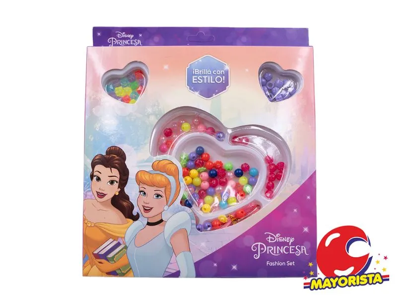 SET DE BELLEZA C/BIJOU PRINCESAS CAJA 20X20 (52886) KADA