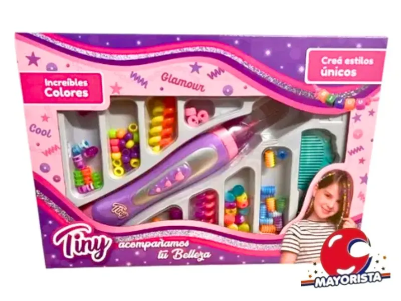 SET DE BELLEZA CON TRENZADOR CAJA 30X21 (53347) KADA