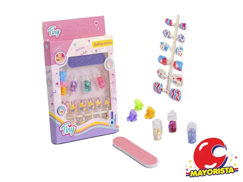 [7453077211528] SET DE BELLEZA CON UNAS TINY CAJA 15X10 (53699) KADA