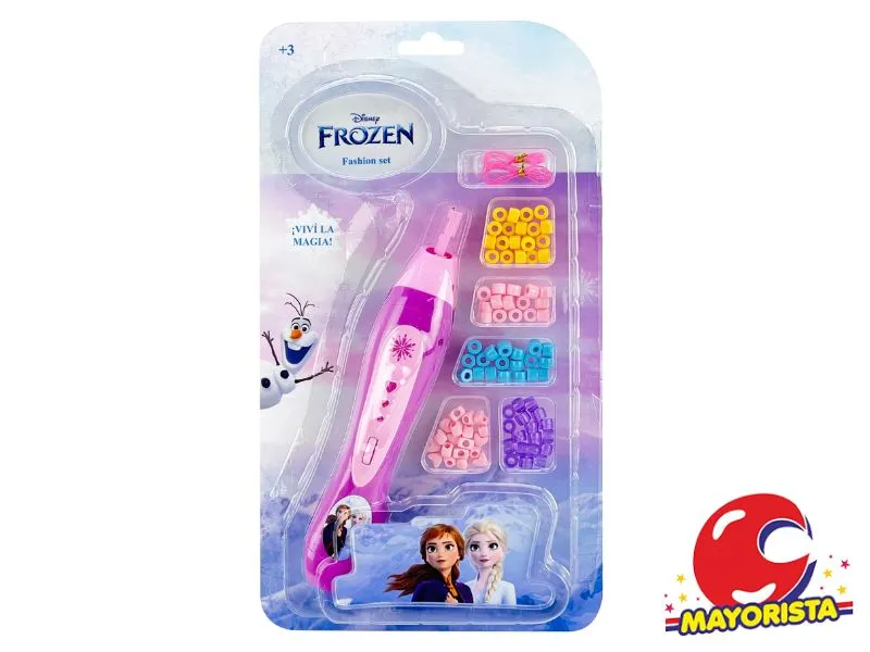 SET DE BELLEZA FROZEN CON TRENZADOR BLISTER 36X20 (54722) KADA