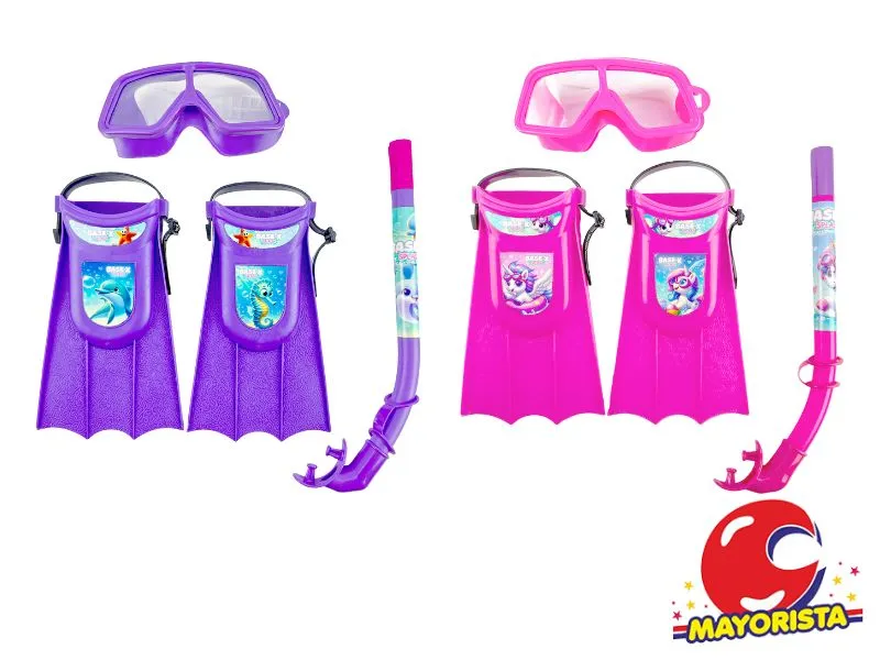 SET DE BUCEO EN BLISTER 42X26 (8844) KADA