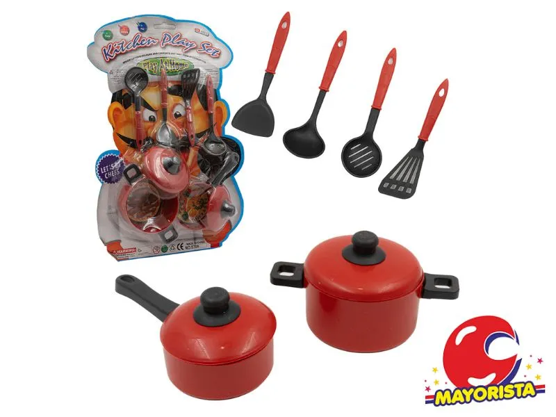 SET DE COCINA 8 PCS BLISTER 31X20 (50672) KADA