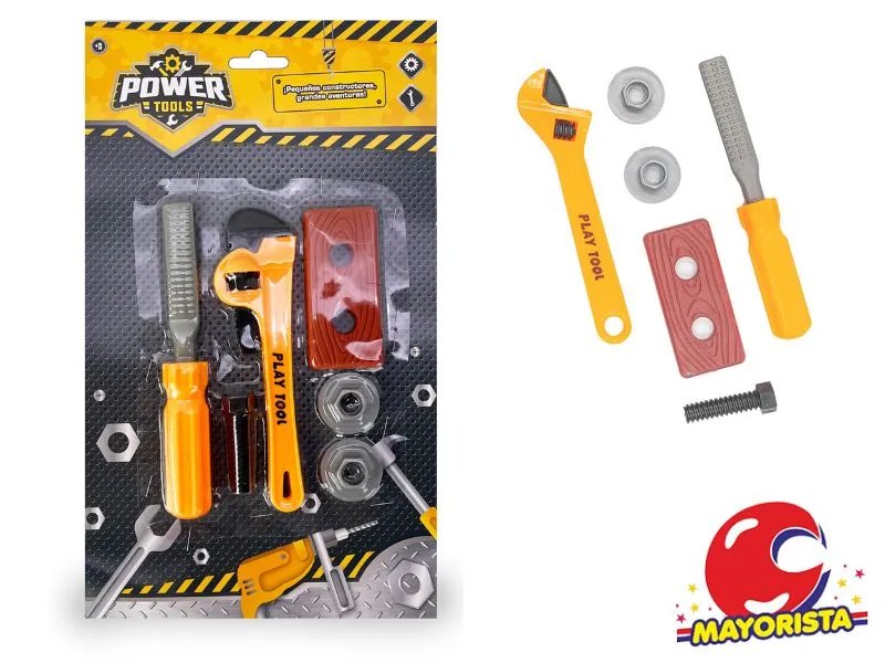 SET DE HERRAMIENTAS 6 PCS BLISTER 26X16 (50735) KADA