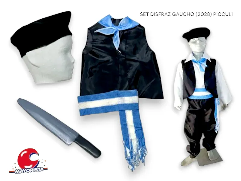 SET DISFRAZ GAUCHO (2028) PICCULI