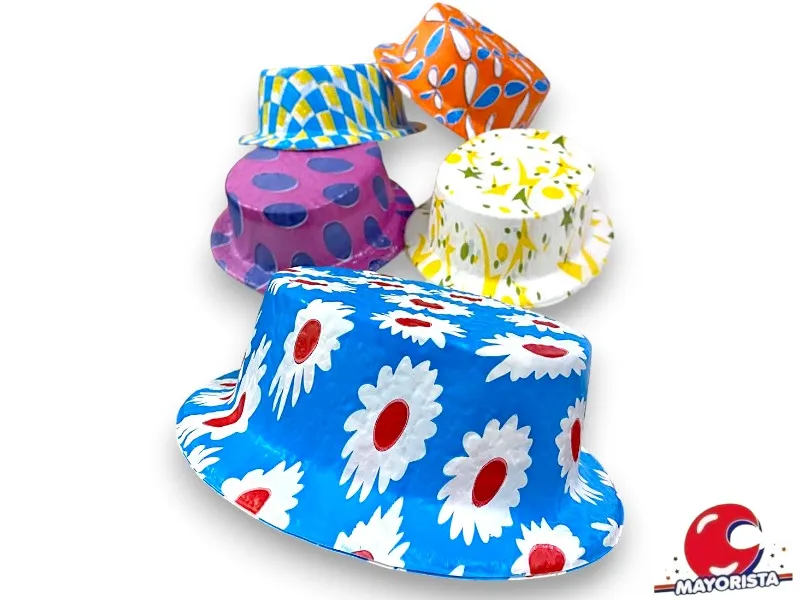 SOMBRERO PLASTICO X 25 RANCHO FANTASIA X 1 (G109) HERRERA