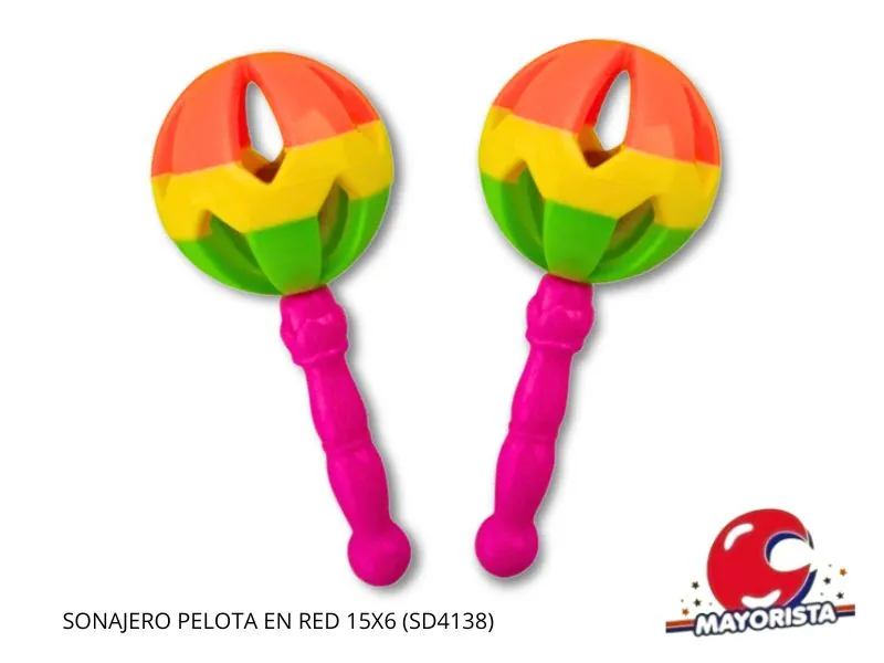 SONAJERO PELOTA EN RED 15X6 (SD4138) BERKMA