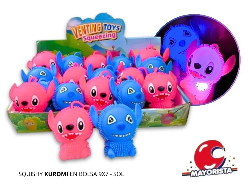 [7434501700153] SQUISHY GEL KUROMI EN BOLSA 9X7 (HD700-15) - SOL