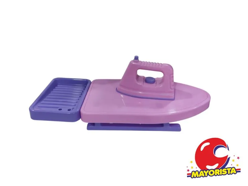 [2096] TABLA DE PLANCHAR CON PLANCHA  43X18 - DIBU TOYS