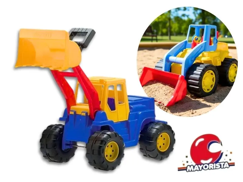 [7798114538481] TRACTOR C/PALA MECANICA EN RED 36X23X23 (848Y) YUYU