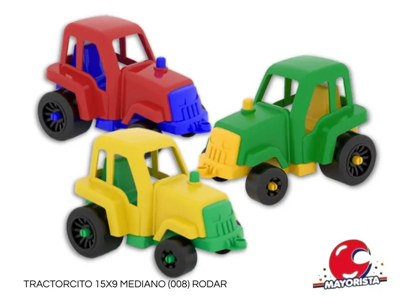 [7798121287808] TRACTORCITO 15X9 MEDIANO (008) RODAR