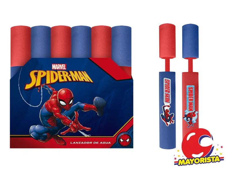 TUBO LANZA AGUA SPIDERMAN 30CM (8577) KADA