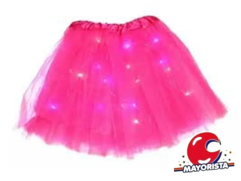 TUTU CON LUZ FUCSIA (YJ0730) YJ IMPORT