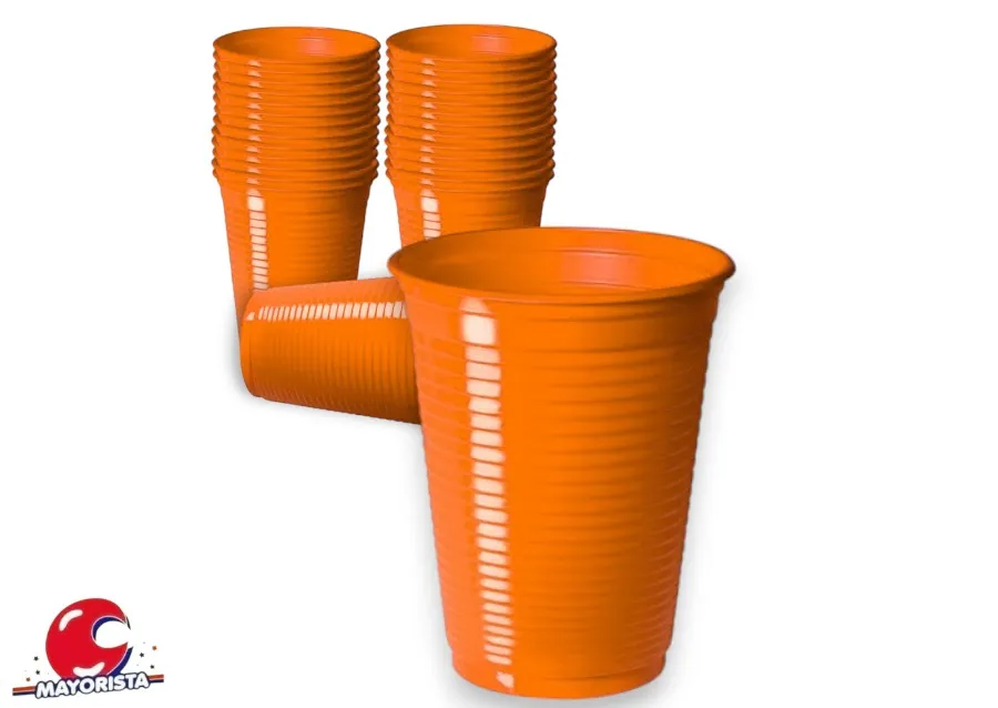 [1009] VASO 180 CC X 100 NARANJA - PSA