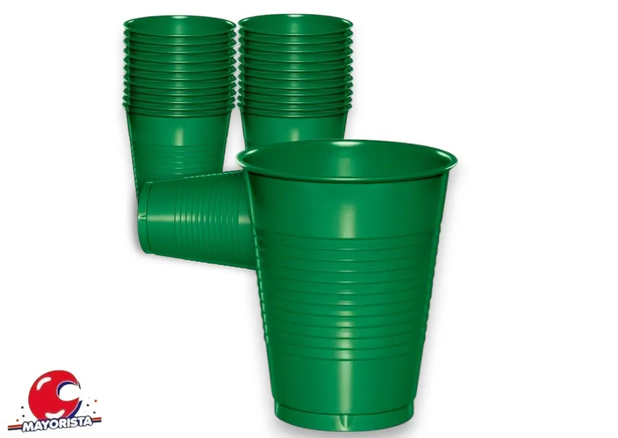 [8704110020980] VASO 180 CC X 100 VERDE OSCURO - PSA
