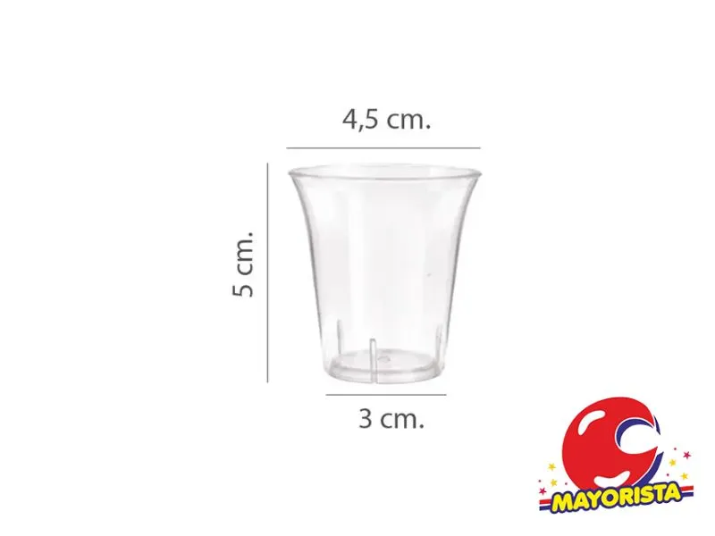 VASO 35 CC X 1 CRISTAL (15) BOYANO