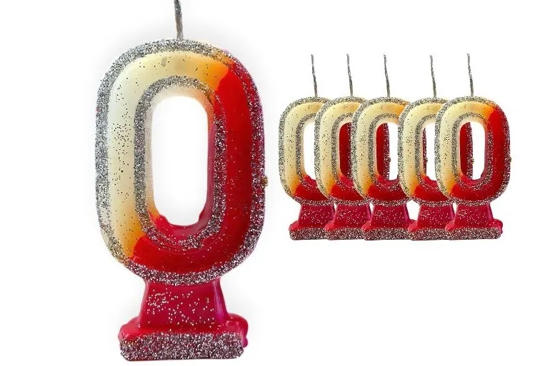 [1947] VELA NUMEROTE 0 RIVER C/GIBRE X 1 (X10) - VELAS MULTICOLOR