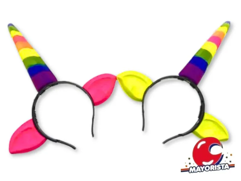 VINCHA PLASTICA UNICORNIO (5046) TRIGGER PACK