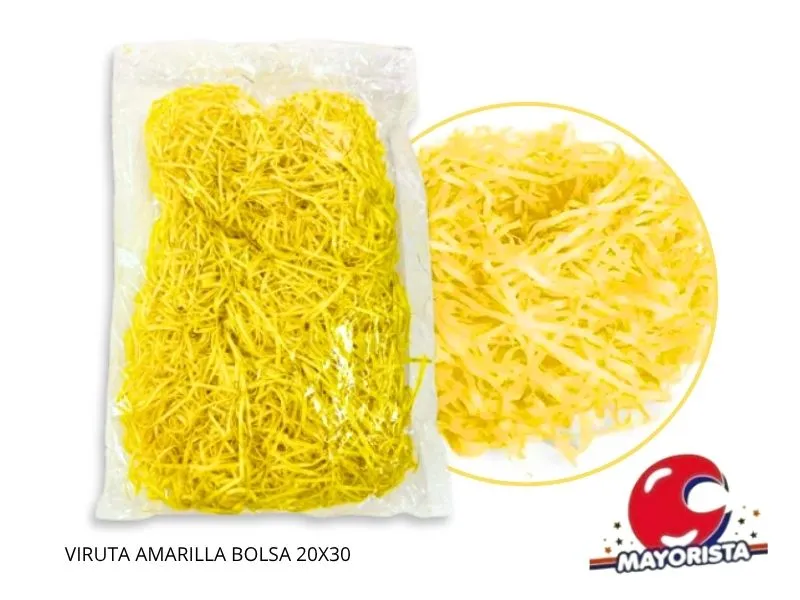 VIRUTA AMARILLA BOLSA 20X30 - LCOST