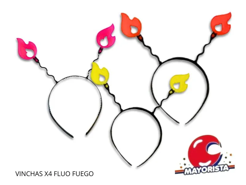 [5337] VINCHAS X4 FLUO FUEGO LOKOS - MOLDIN PLAST
