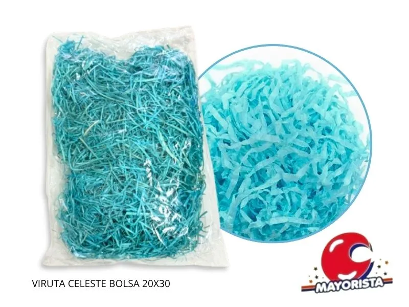 VIRUTA CELESTE BOLSA 20X30 - LCOST