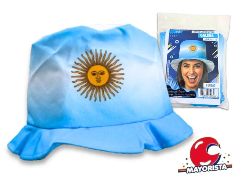 [7799090055306] GORRO ARGENTINA GALERA N38 POLIESTER (10252) TRIES