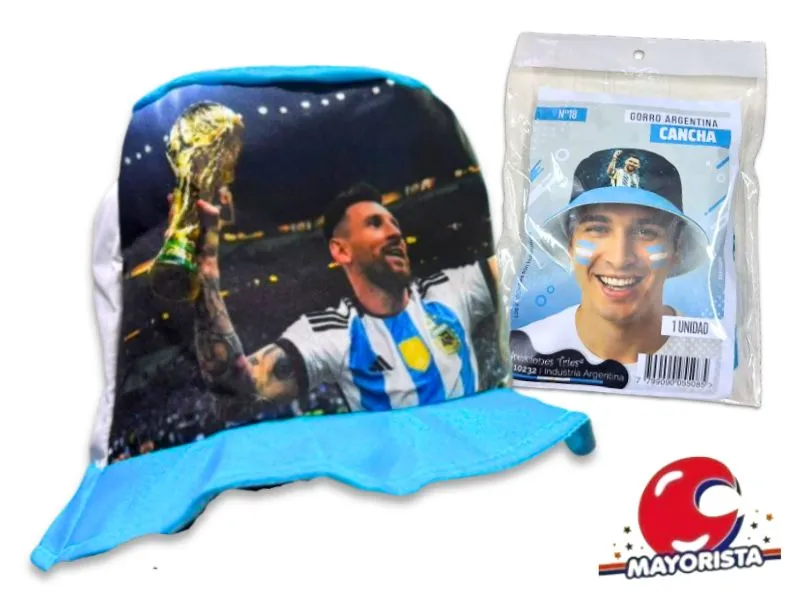 [7799090055269] GORRO ARGENTINA GALERA N46 POLIESTER (10260) TRIES
